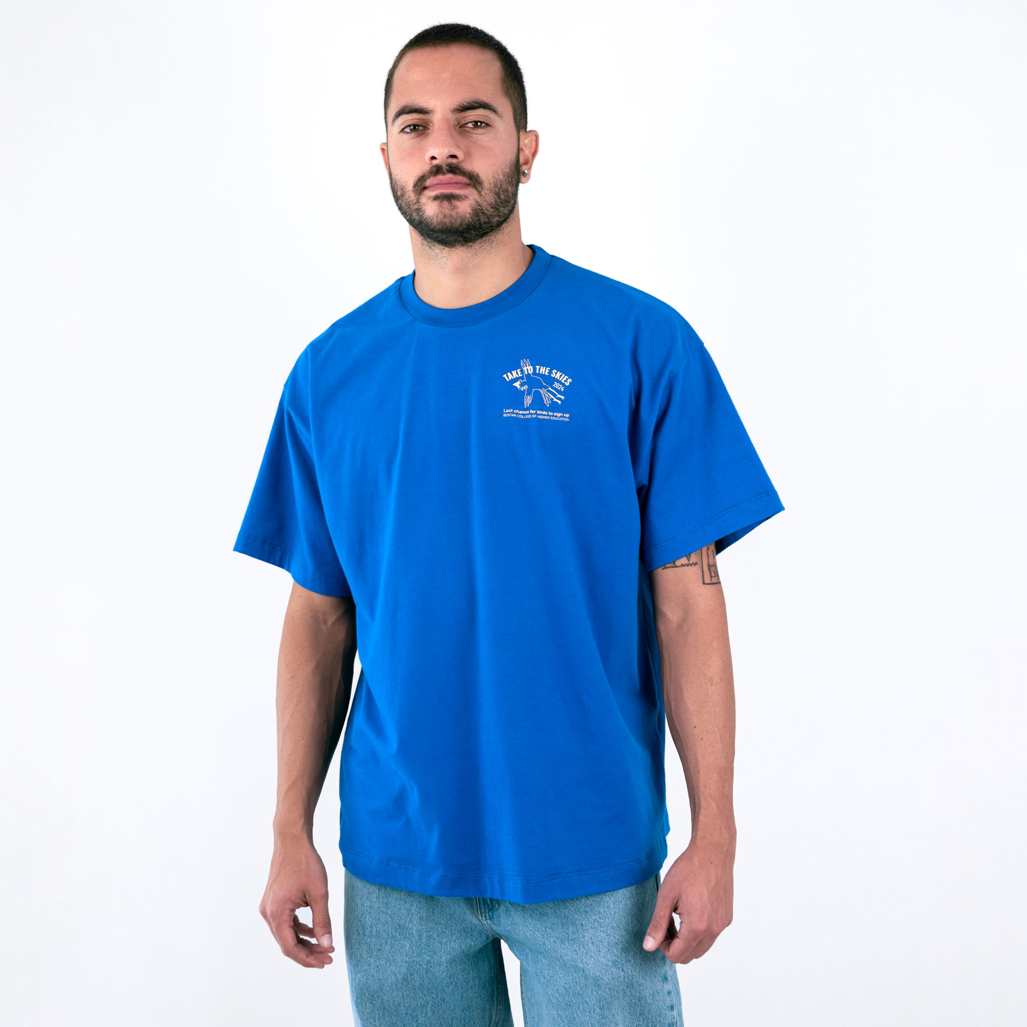 تی شرت اورسایز blue t shirt